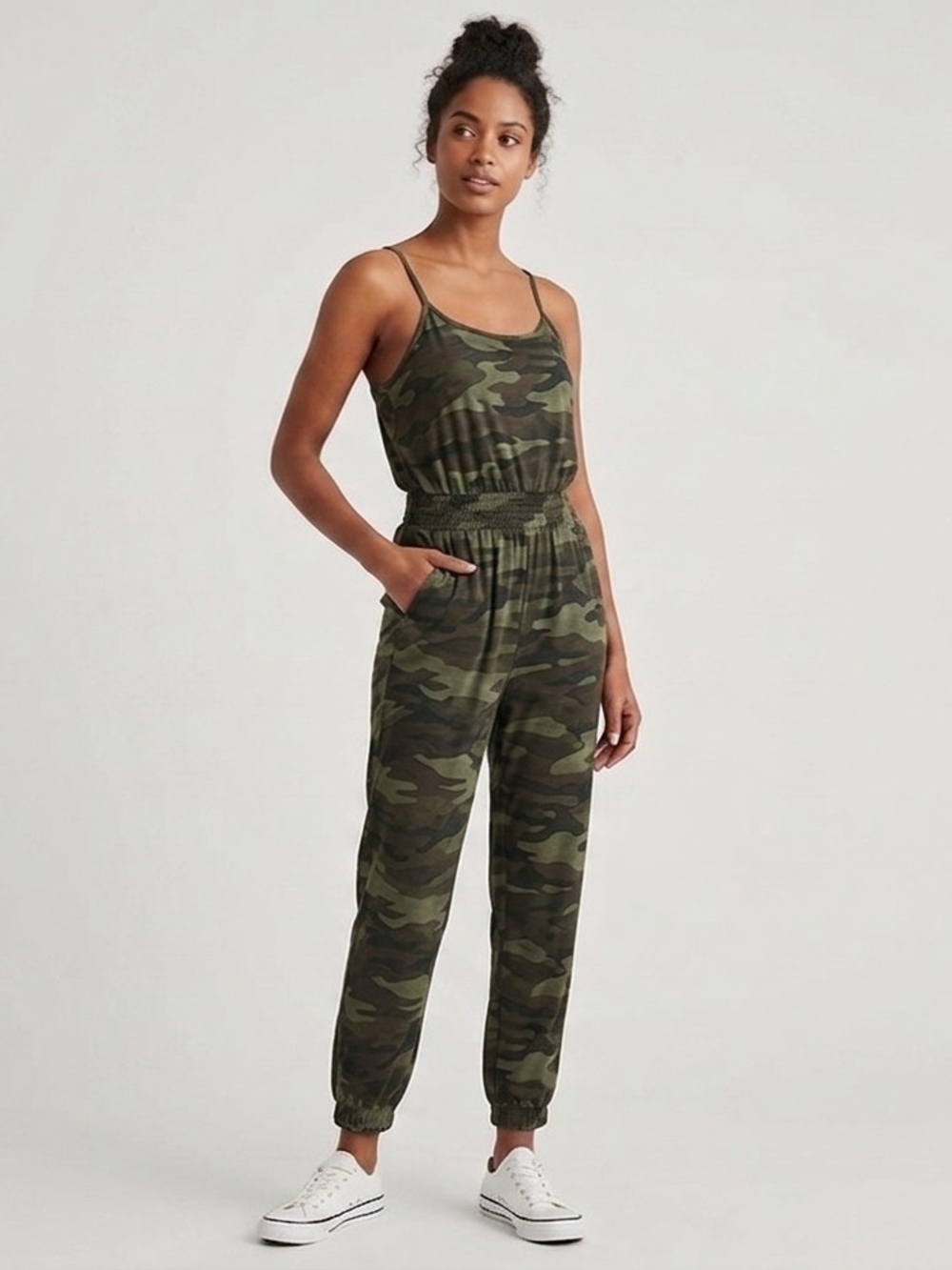 Camo Utility Jumpsuit Jogger